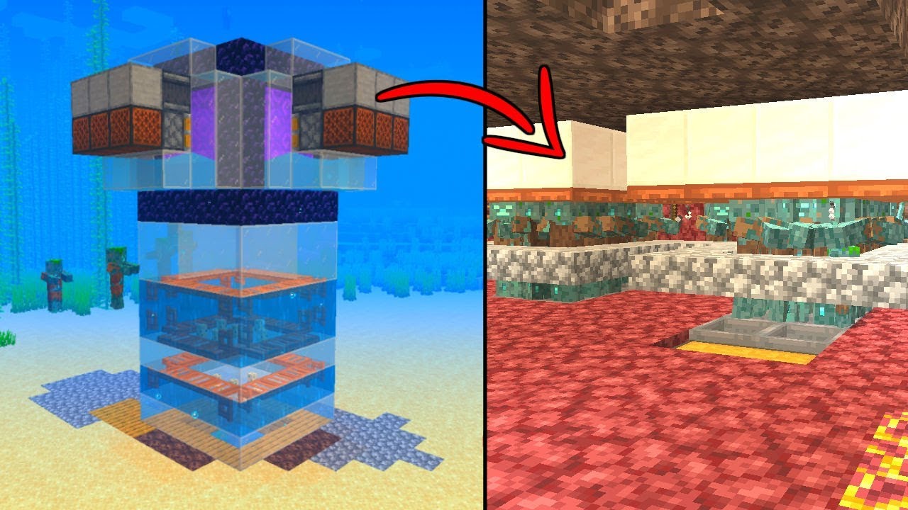 DIT IS DE BESTE TRIDENT FARM IN MINECRAFT!!