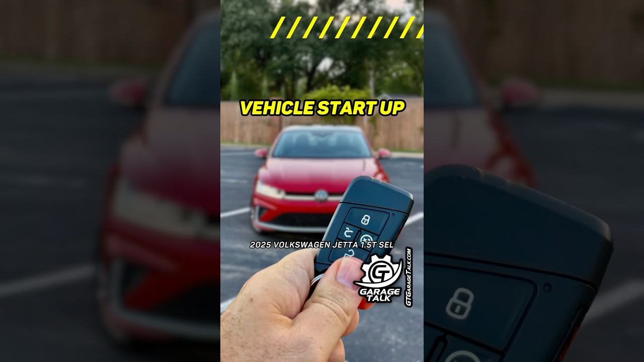 Vehicle Start Up // 2025 Volkswagen Jetta 1.5T SEL