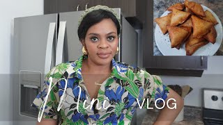 MINI VLOG | NETTOYAGE REFRIGERATEUR | RECETTE RAPIDE DE SAMOUSSA | VIE DE MAMAN