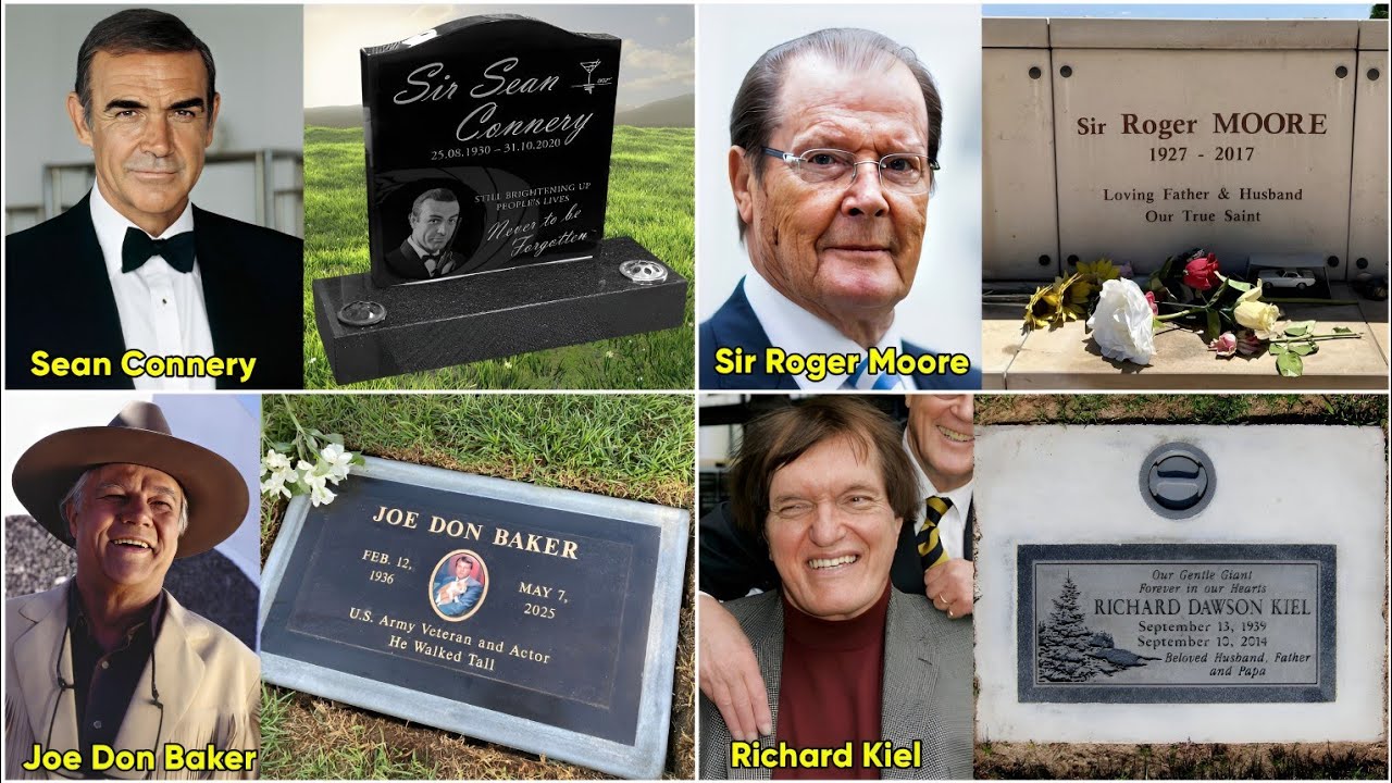 James Bond Actors Graveyards - Where Are They Buried?
