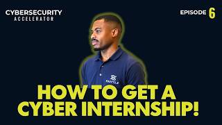 TONY EVANS DETAILS HOW TO GET A CYBER INTERNSHIP IN 2026!