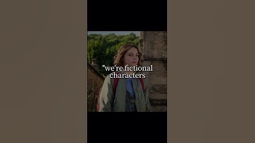 Thumbnail of “we’re fictional characters!” #fiction #character #hug #myshayla #shorts