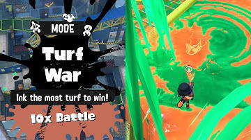 Splatoon 3 - Team Skeleton vs. Team Zombie 10x Battle [Splatoween Splatfest]