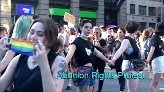 ABORTION RIGHTS PROTEST 2022 NYC