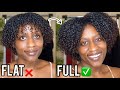 How To STRETCH Short Natural Hair For LENGTH & VOLUME! (The Quickest and Easiest Method)