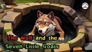 The Wolf and the Seven Little Goats | Animated story | English subtitle #bedtimestory  #fairytales