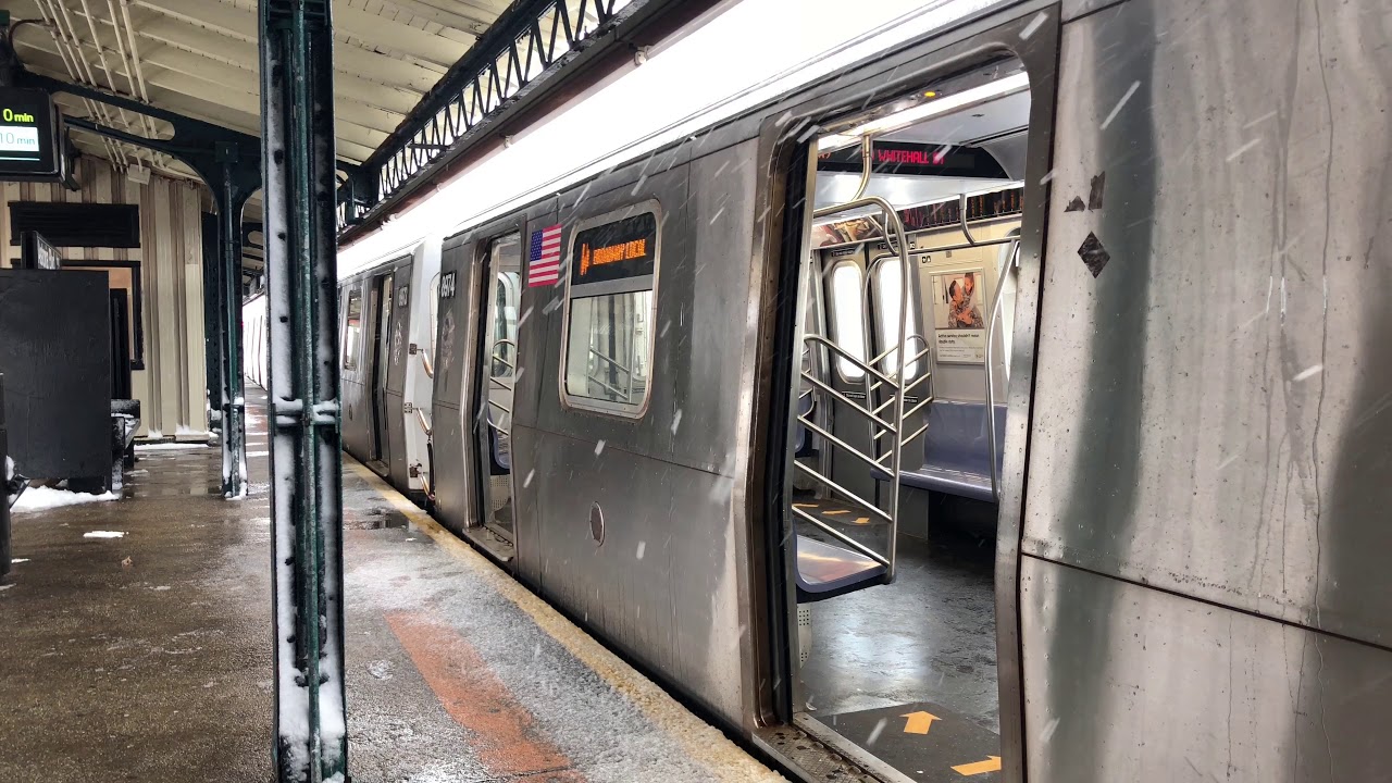 NYC Subway Whitehall St Bound R160B (W) Train Astoria Blvd YouTube