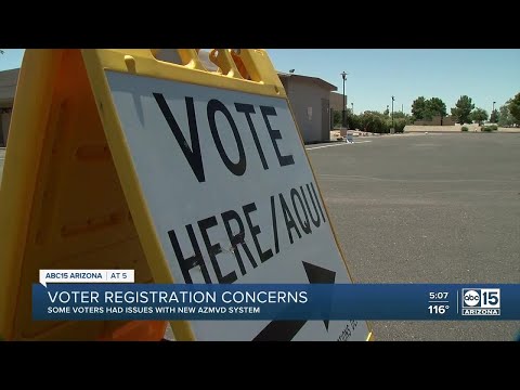 Voter registration issues