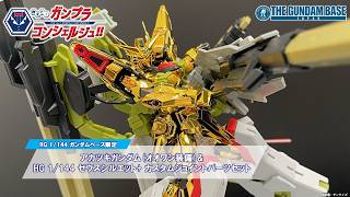 RG 1/144 THE GUNDAM BASE LIMITED AKATSUKI GUNDAM (OOWASHI PACK