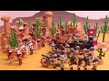 Playmobil best of battle western  stop motion film 