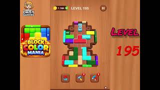 Block Color Mania Level 195 Walkthrough