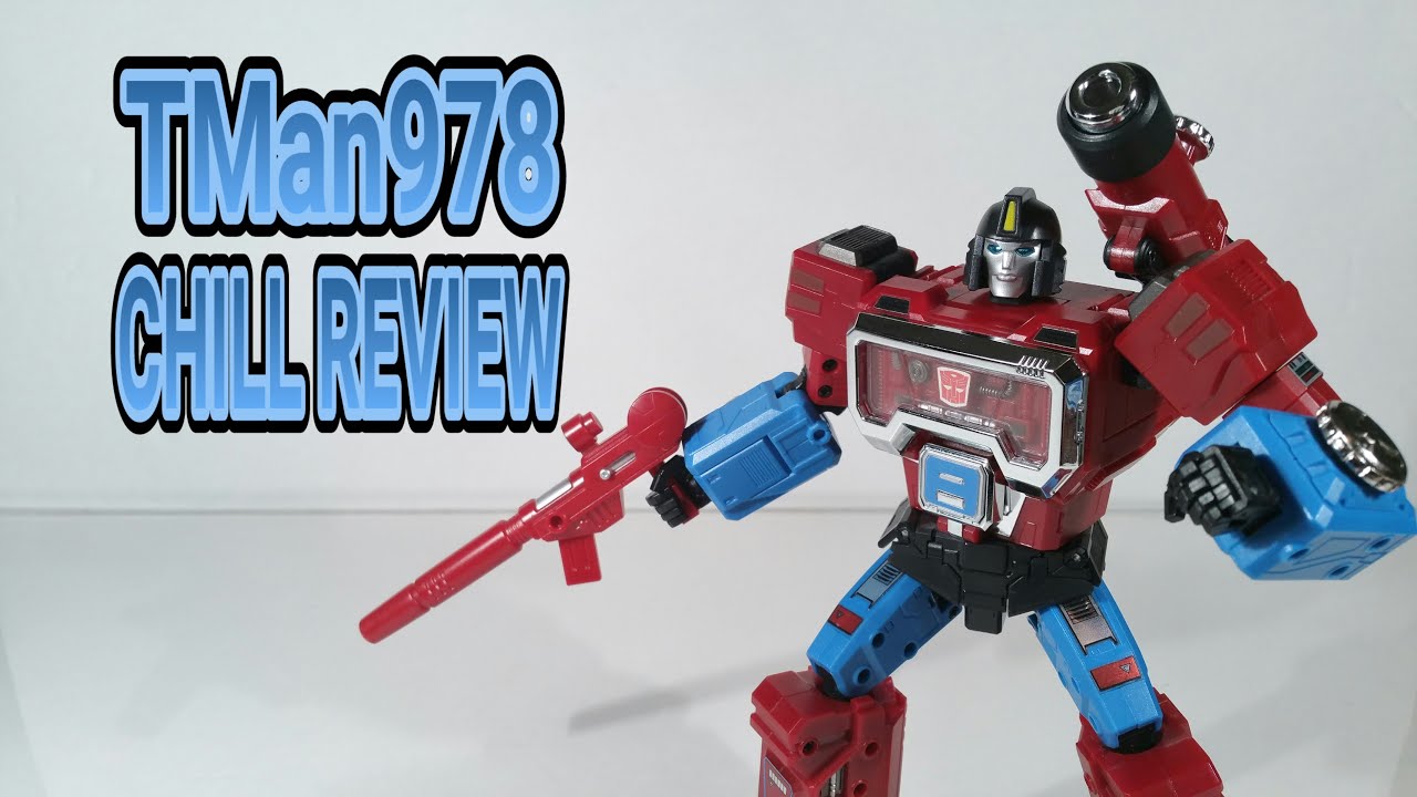 Fanstoys FT-09 Tesla w/Reprolabels MP Perceptor CHILL REVIEW - YouTube