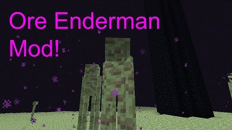 Minecraft: {EMERALD ENDERMAN, DIAMOND ENDERMAN & MORE!} ore enderman mod showcase!