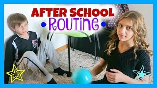 KIDS AFTER SCHOOL ROUTINE