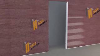 SGR Siding Panel Door Fitting Installation