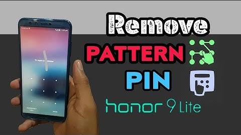 Remove Lock Screen ( Patter, PIN ) Completely | Honor 9 Lite And Also All Honor Devices