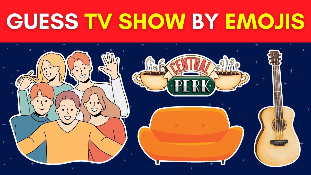 Guess the TV Show by Emojis! 📺🍿🎶 | TV Show Quiz