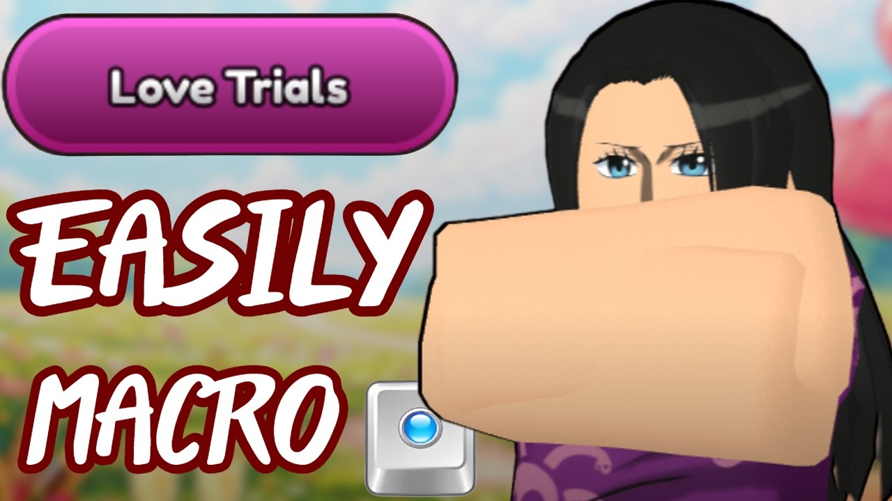How to EASILY Macro the NEW Valentines Love Trials in Anime Last Stand...