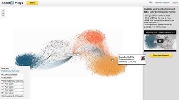 Linkedin Network Visualisation Maps.mp4