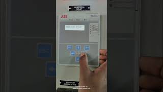 #Numerical Relay Triping Settings #electrical #youtubeshorts #youtube #youtubeshort