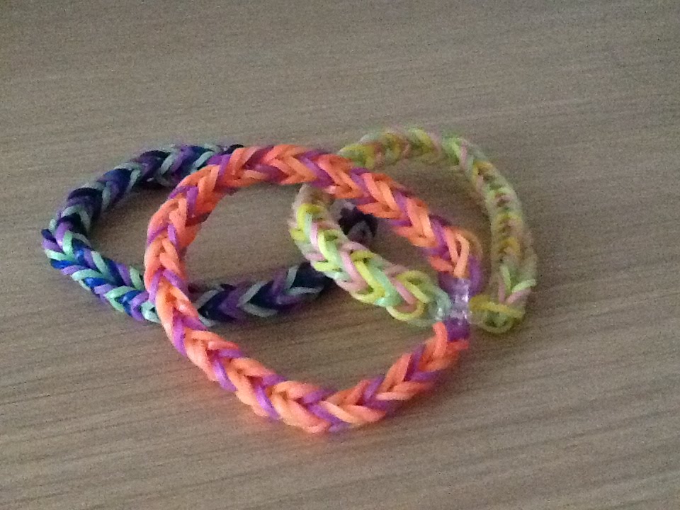 Carol-NÁVOD NA NÁRAMEK fishtail Z GUMIČEK LOOM BANDS