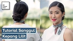 Tutorial Membuat Sanggul Kepang Lilit | Up-do Hairstyle - Durasi: 1.06. 