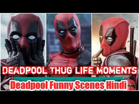 Deadpool Thug Life Moments Hindi | Deadpool Funny Scenes Hindi | Deadpool Comedy Scenes | Yttrends.