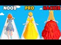 NOOB vs PRO vs HACKER in Princess Run 3D