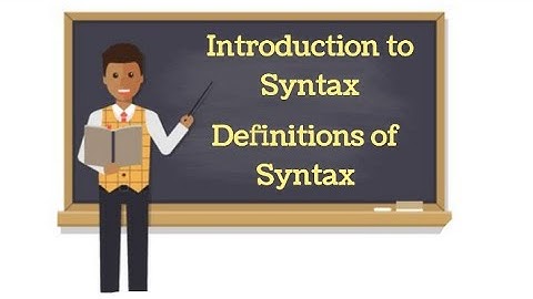 Syntax Explained| Definition of Syntax|Syntax kia hy?| What is Syntax in Linguistics| Syntax Urdu