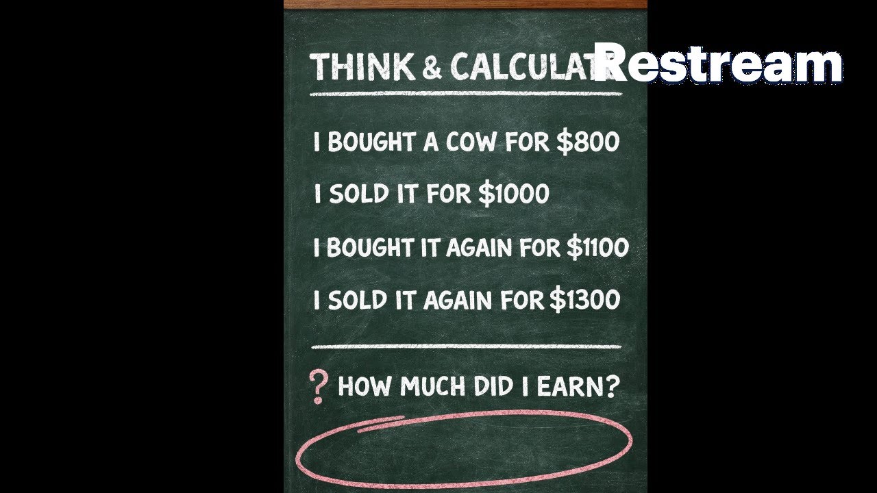 Simple Math, Tricky Answer - YouTube