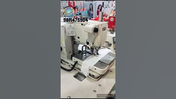 tsol eyelet button hole machine