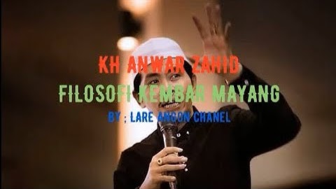 KH Anwar Zahid - Makna Kembar Mayang dalam upacara adat Pernikahan Jawa