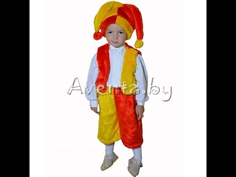 Карнавальный костюм Петрушки для мальчика
