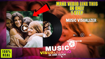 How to make music visualization in kinemaster || How to make music Visualizer Video in Android