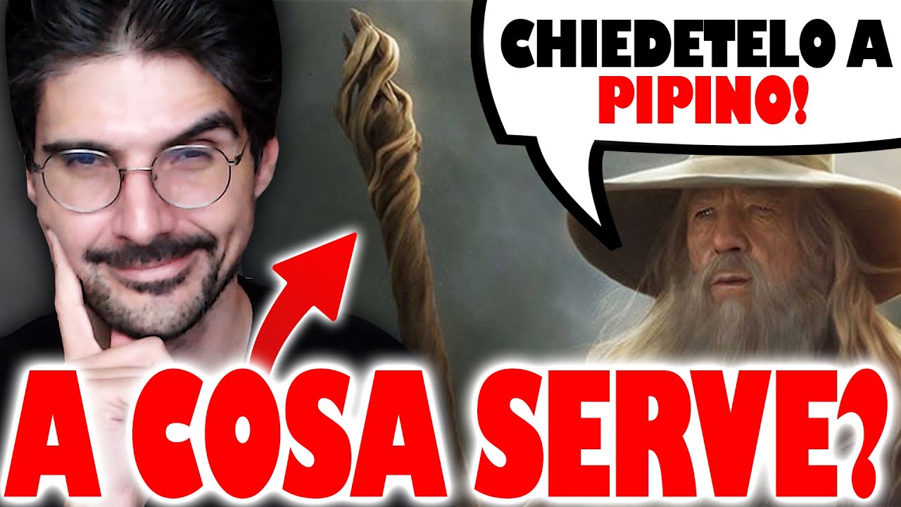 A cosa serve il BASTONE di Gandalf? — Transcript