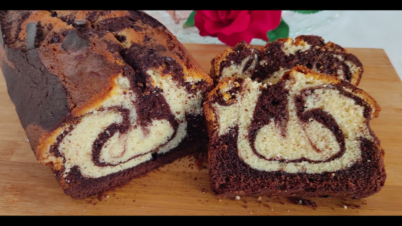 Vanilla & Chocolate Cake | Butter Cake | บัตเตอร์เค้ก | วานิลลาและช็อกโกแลตเค้ก