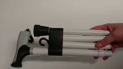 How Do I Fold and Secure My Vive Folding Cane?