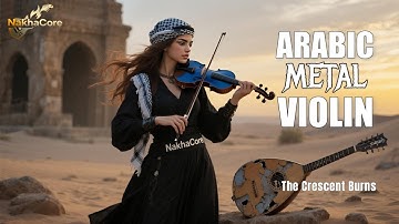 Best of Violin Metal Desert | Middle Eastern Metal Instrumental - The Crescent Burns [Vol.74]