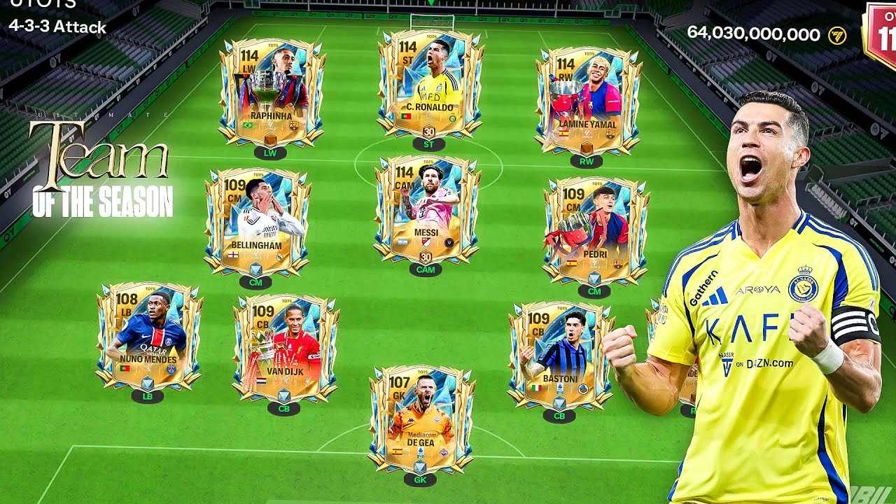 I Made Full UTOTS Best Special Squad || Ultimate Team Of The Season Squad Builder || FC Mobile 25