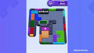 Color Block Jam Level 737 Solution Walkthrough