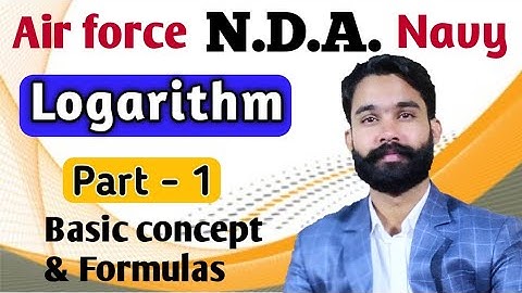 Logarithm maths/Logarithm for NDA/Airforce/Navy/logarithm class 11/logarithm function/math logarithm