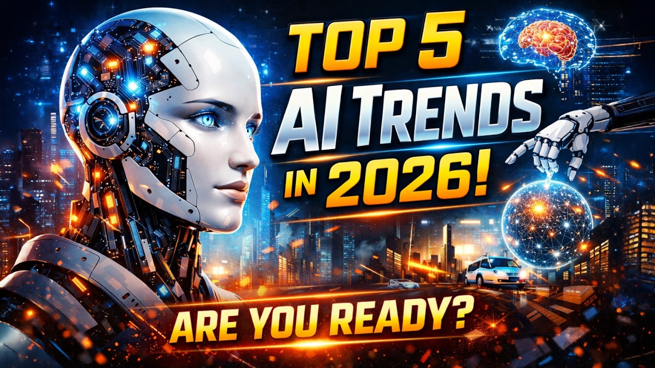 Top 5 AI Trends That Will Dominate 2026 🚀 (Don’t Miss #3 ...