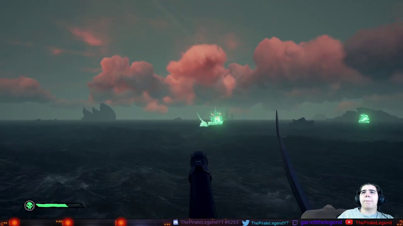 Garrett Plays Sea Of Thieves Live!!! Doing The Seabound Soul Tall Tale ...