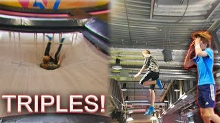 INSANE Kid Does TRIPLE FLIPS! [BOUNCE 3]