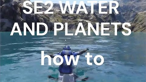 WATCH NEW VIDEO INSTEAD!! how to get water and spawn planets Space engineers 2 READ DESCRIPTION