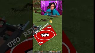 Bro Got UNO Reversed 😂 #anshubisht #minecraft #gaming #gamerfleet #ytshorts #trending