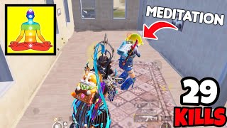 I Saw The True Power Of Meditating In Bgmi 29 Kills Bgmi Gameplay