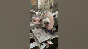 Hard work in lathe machine in #machinist #workshop #youtubeshorts #viralvideo #cncmachineshop