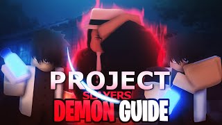 Project Slayers Demon Starter Guide (RELEASES TODAY!) 