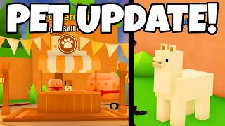 NEW PET UPDATE IS AMAZING! - Roblox Run a Restaurant screenshot 3